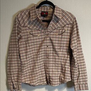 Five Star by Roper Plaid Button-Up Western Shirt